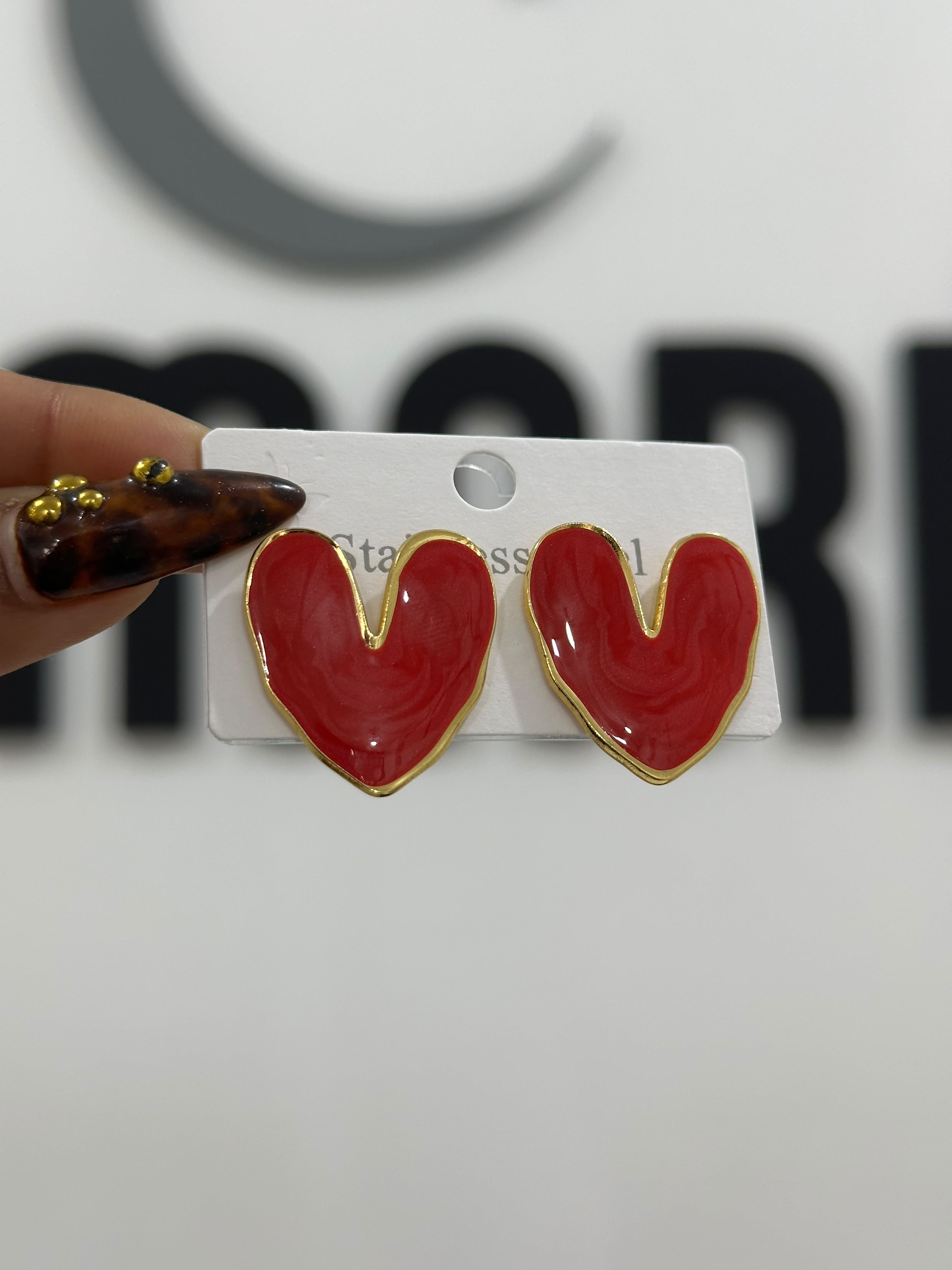 Aro Corazon Rojo