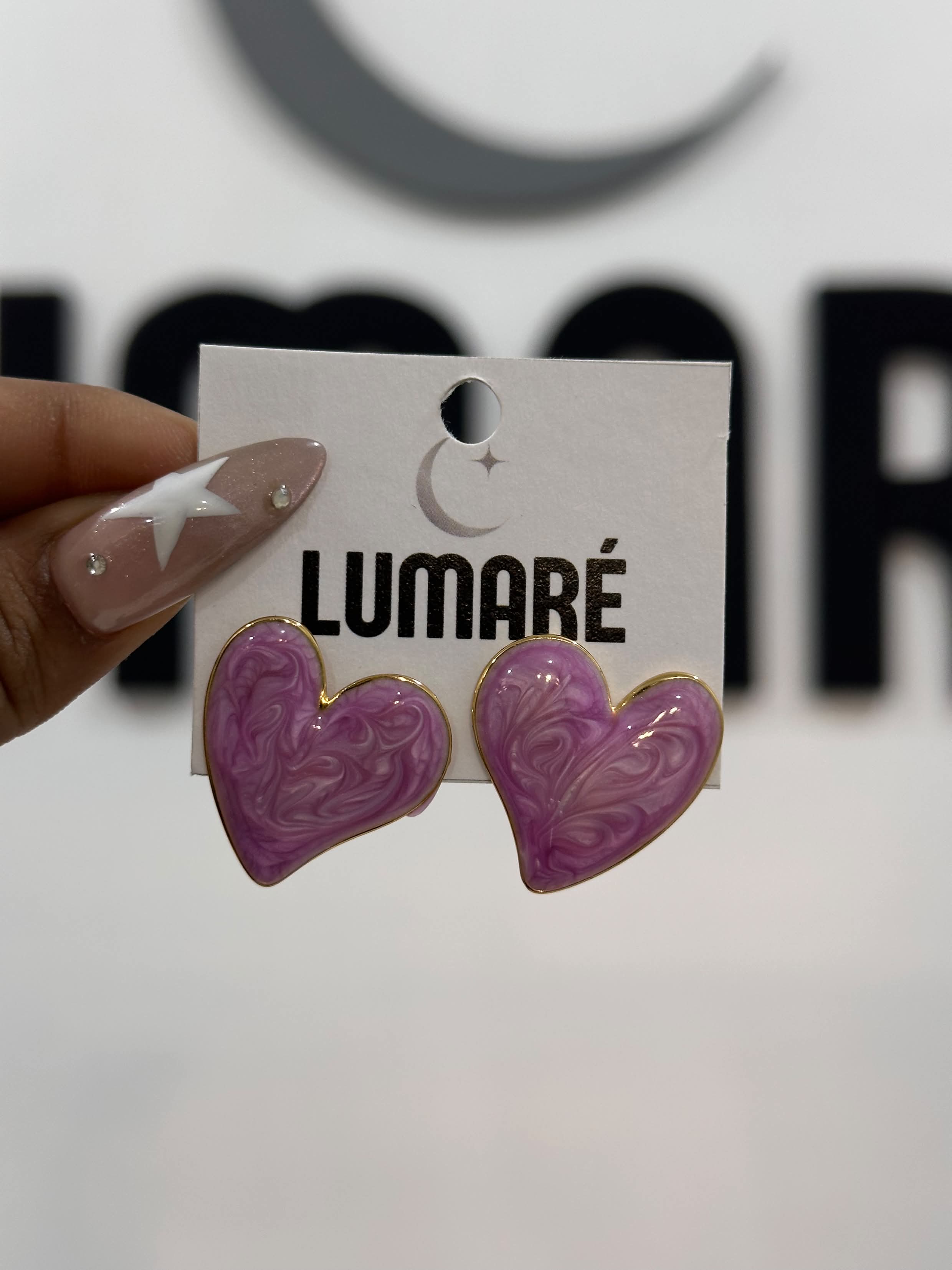Aros Lila Heart