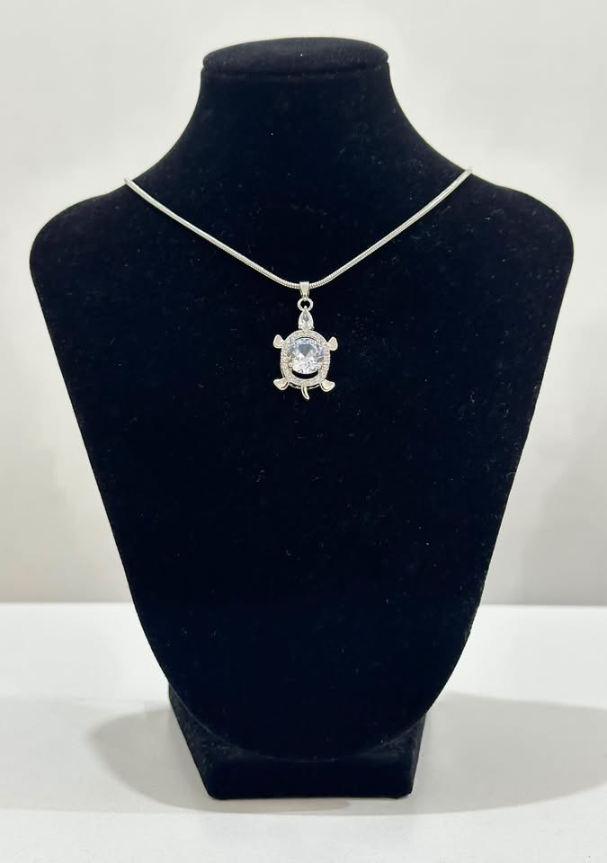 Collar Tortuga Marina Cristal 